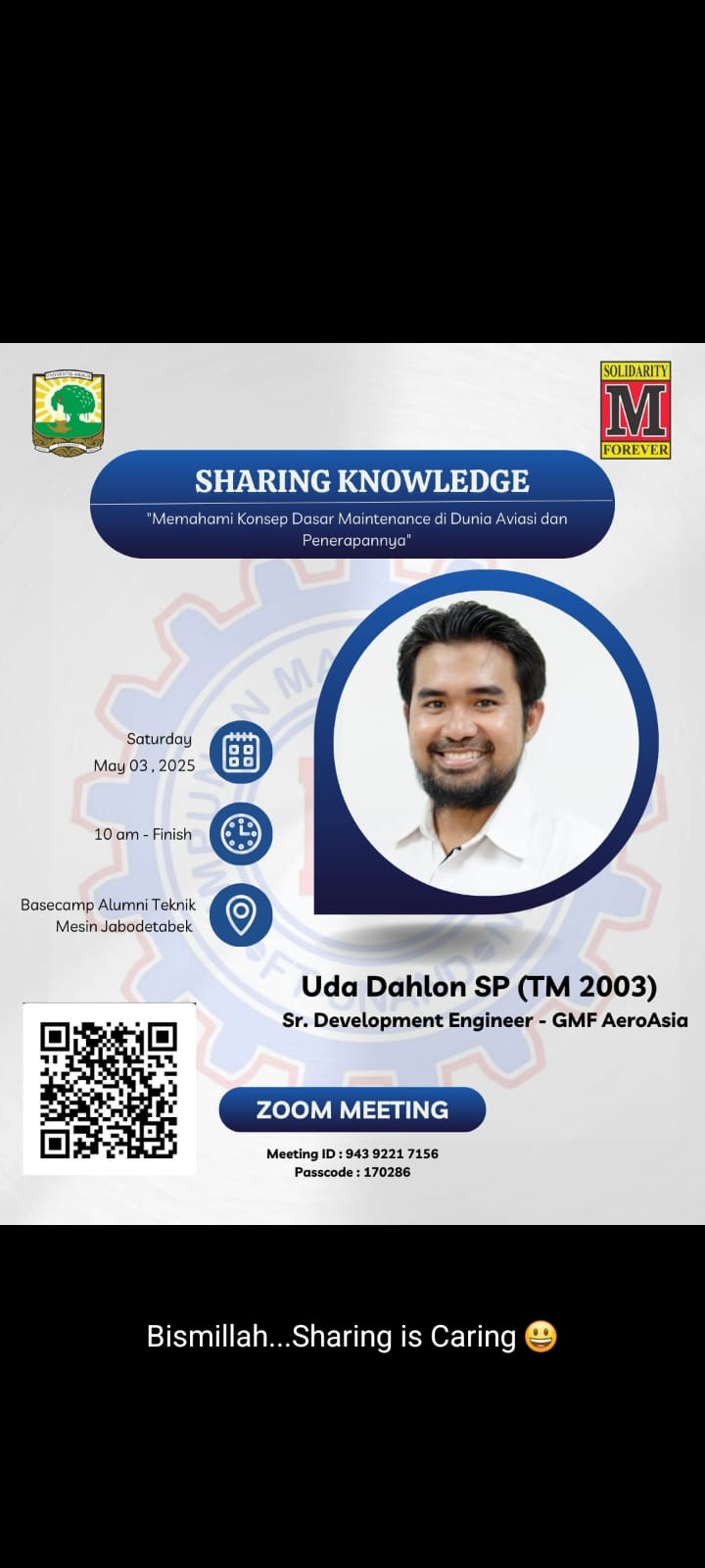 Berbagi Sekelumit Ilmu di bidang Aviasi